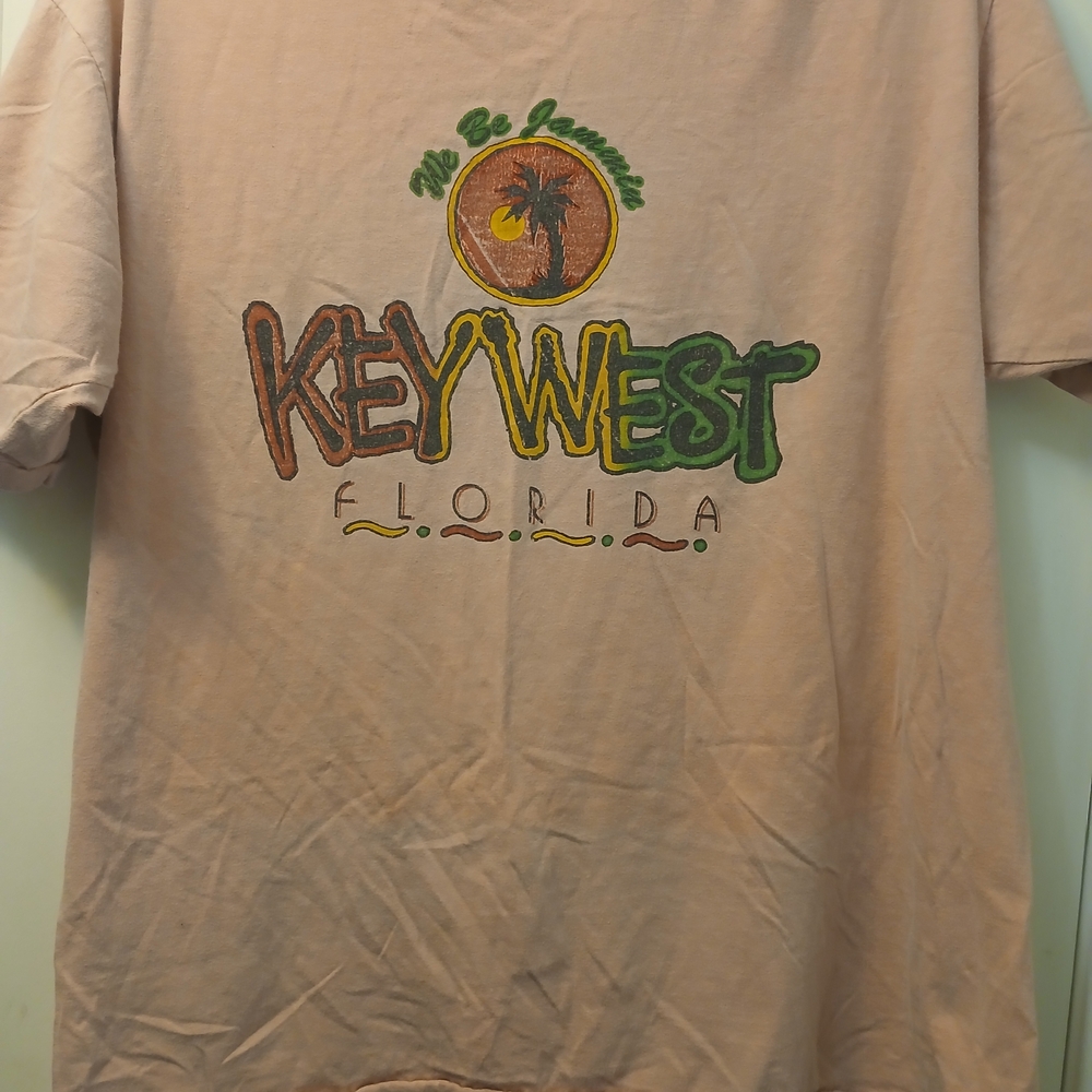 Beige Key West Florida Graphic Tee